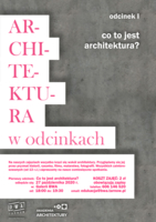 Co to jest architektura?
